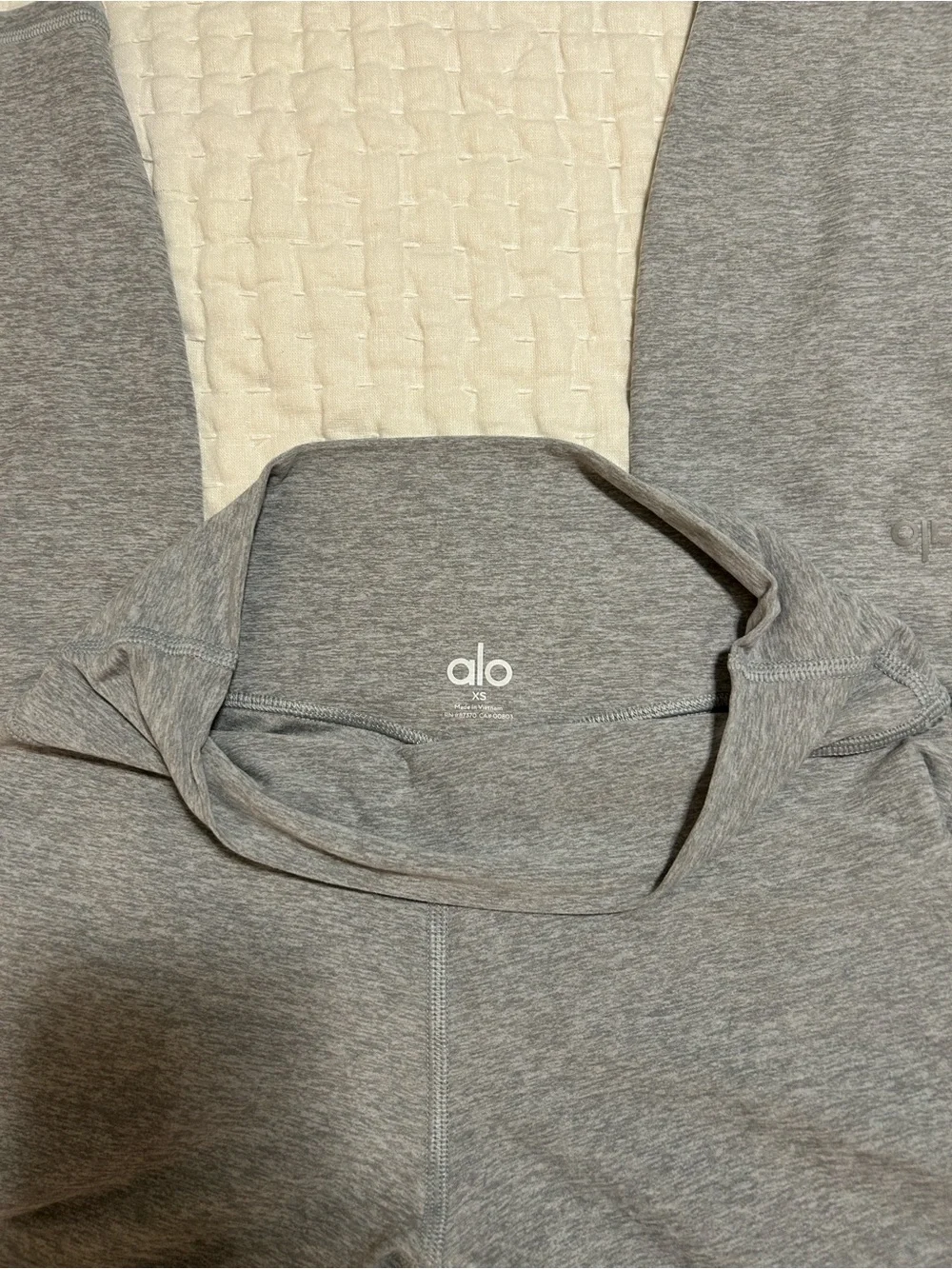 ALO Yoga Heather Grey High-Waist Leggings